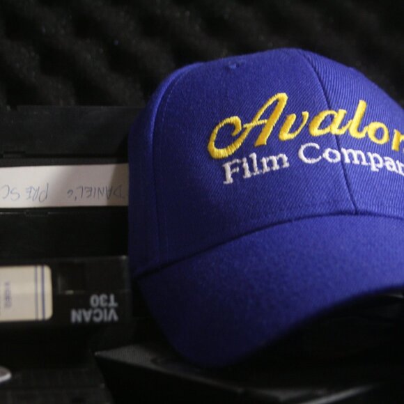 Avalon film company hats! With our signature blue gold and white text! - Picture 2 of 2